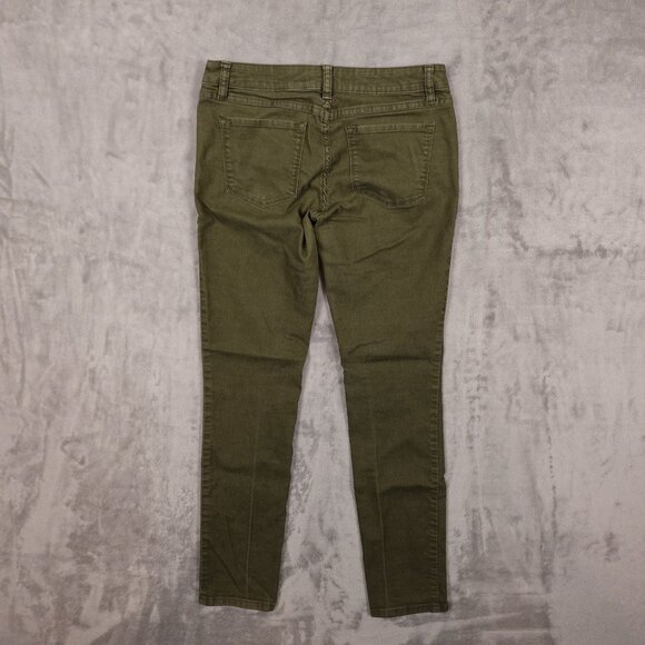 Prana Kara jean fitted low rise women's 4/27 cargo green - Picture 9 of 12